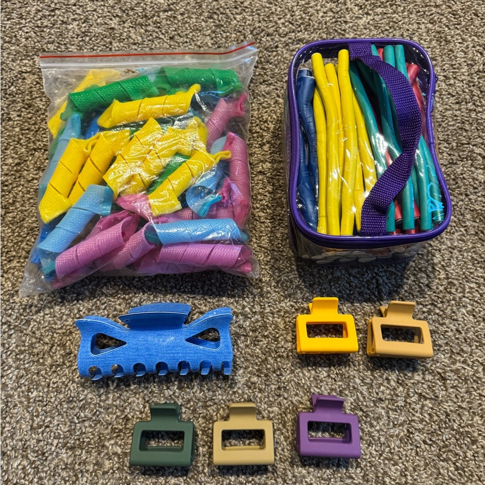 Heartless Curlers and Claw Clip Variety